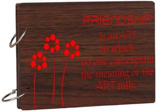 Iya Creations Friendship is an Art Scrapbook Photo Album