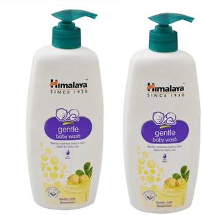 Himalaya Herbals COMBO PACK GENTLE BABY WASH 400ML X 2 = 800ML