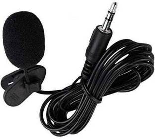 OAHU Collar Microphone With Clip for Chatting, Voice & Video Call Voice Recording Microphone COLAR MICROPHONE (Black) Perfect for Youtuber Camera Microphone