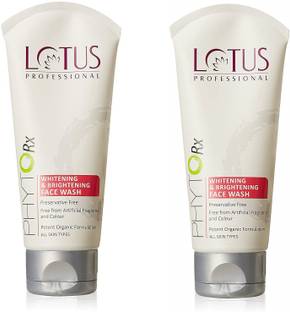 Lotus Professional Phytorx Whitening And Brightening  Pack of 2 Face Wash