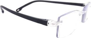 N Specs Rimless (+2.50) Rectangle Reading Glasses