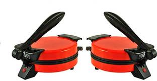 Gi-Shop Pack Of 2 Red Roti and Khakra Maker