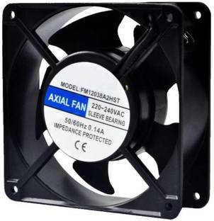 Divinext 220V AC Metal Body Axial Fan AC Cooling Fan Panel Fan 4” Brushless Blower Cooler
