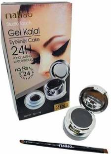 maliao Studio Touch Gel Kajal Eyeliner Cake 7 g (Black) 7 g