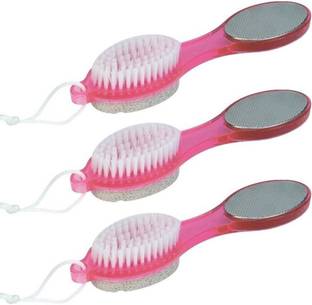 adbeni 4 IN 1 Pedicure Brush Pack of 3