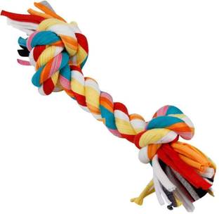 Black Apple Cotton Chew Toy, Soft Toy For Dog