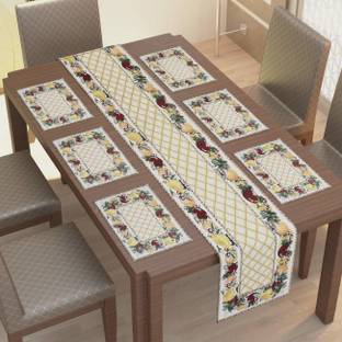 Aaho Décor Rectangular Pack of 7 Table Placemat