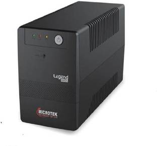 Microtek Line Interactive UPS LEGEND 1000U 230 V Line-interactive Tower Model UPS with Overload Protection 3 Outlet Plugs