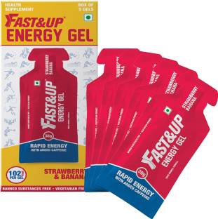 FAST&UP Energy Gels - Unique Liquid-Gel Technology for Instant Performance Boost Energy Drink