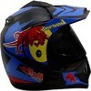 02 pro BLUE REDBULL HELMET Motorsports Helmet