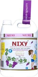 nixy Laundry Detergent 5 Litre Grape Berry - Refill Fresh Liquid Detergent