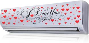 VCREATE DECOR 58 cm Love You Removable Sticker