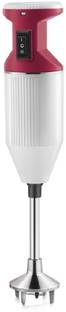 USHA 125 W White, Maroon Hand Blender