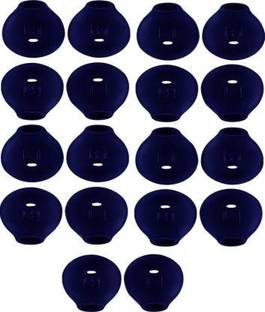 BUM Silicone Soft Earbuds In The Ear Headphone Cushion (Pack of 18, Blue) In The Ear Headphone Cushion
