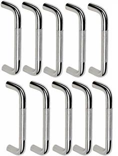 ATLANTIC Stainless Steel | Round D | Dwawer | Cabinet Handles | 8 Inch Pack of 10 Pcs Steel Cabinet/Drawer Handle