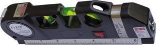 Inditrust Heavy duty Multipurpose Laser Level Pro Horizon Vertical Measure Tape Non-magnetic Line Level