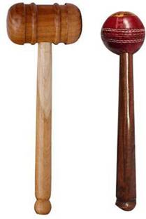 Kiraro Set of 2Cricket Bat knocking Mallet Hammer Wooden Bat Mallet