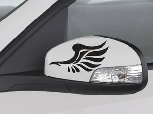 SUDARSHAN STICKER 8 cm Wing - B Sides, Windows, Bumper, Hood Car Sticker - Size 8 Cm X 15 Cm Self Adhesive Sticker