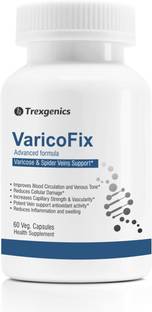 Trexgenics VaricoFix Complete Varicose Veins & Blood Circulation Formula (60 Veg. caps)