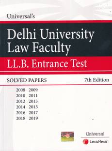Lexis Nexis's Delhi University Law Faculty Ll.B. Entrance Test Solved Papers by Universal
