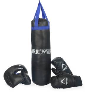 ArrowMax JUNIOR BOXING KIT BLACK FOR AGE GROUP 8-18 YEARS Boxing Kit