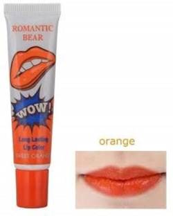 Romantic Bear Wow Peel Off Long Lasting Lip Gloss (Sweet Orange)