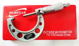 Hi-mezar Outside Micrometer 75-100mm Micrometer Screw Gauge