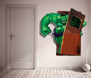 HAPPYSTICKY 60 cm Hulk Removable Sticker