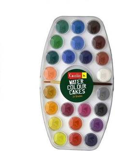 Camlin Student Water Colour Cakes - 24 Shades