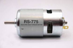 Creative Tech Powerful Dc Electric 775 Motor For Drill 12V 24V Brush Lawn Motor (Multicolour) Electronic Components Electronic Hobby Kit