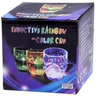 Easy Way Magic Color Cup with LED Light Party,1 Unit, Capacity 250 ml Glass (250 ml) Plastic Coffee Mug