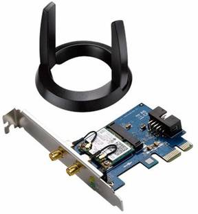 ASUS PCE-AC55BT B1 Wireless Router 5 GHz 1200 Mbps Wifi Speed Dual Band Internal & External Antenna Access Point Mode