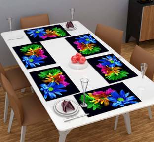 Star Weaves Rectangular Pack of 6 Table Placemat