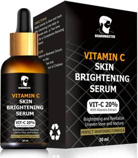 BEARDMASTER Vitamin C Serum for face with hyaluronic acid & Aloe Vera extract