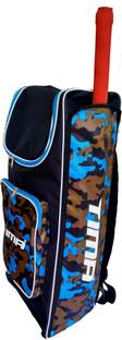 TIMA Cricket Kit Bag Canvas Kit Bag, 70cm x 33 cm x 19cm (Blue/Black)