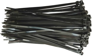 Trong Nylon Plastic Cable Ties Zip Tie Wraps Organizer 2.5mm Black 100pcs for sale online 
