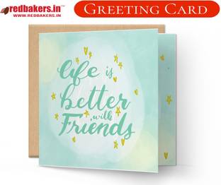 redbakers.in You are my Best Friend Theme Greeting Card Greeting Card