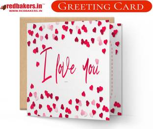 redbakers.in Don't Ignore me Love Theme Greeting Card Greeting Card