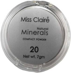Miss Claire Natural Mineral Compact Powder, 20 Beige Compact