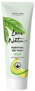 Oriflame Sweden Purifying Gel Wash with Organic Tea Tree & Lime Face Wash