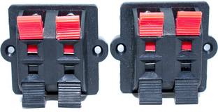 ABDkart Push in Audio Speaker Connector Electronic Components Electronic Hobby Kit