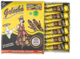 Golecha Black Henna Cones Natural Mehendi