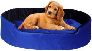 Amit Brothers REVERSIBLE & Ovel Blue small DOG BED (S) S Pet Bed
