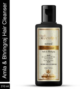 khadi ORGANIQUE Khadi Orgnique Amla & Bhringraj hair cleanser 210 ML