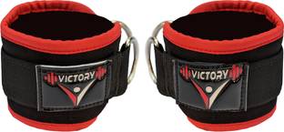 VICTORY Ankle Straps for Cable Machine, Gym, Legs, Butt, Exercises for Men and Women Ankle Support