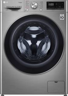 LG 10.5/7 kg Washer with Dryer Inverter Wi-Fi Enabled with Turbo Wash 360 degree Ready to Wear Clothes with In-built Heater Silver
