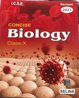 Selina Icse Concise Biology for Class 10 (2020-2021)