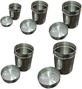 Shoppernation Steel Utility Container  - 150 ml, 300 ml, 400 ml, 500 ml, 200 ml