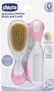 Chicco Pink Brush and Comb