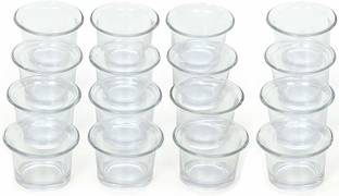 Green Plant indoor Holder1018 Glass 16 - Cup Candle Holder